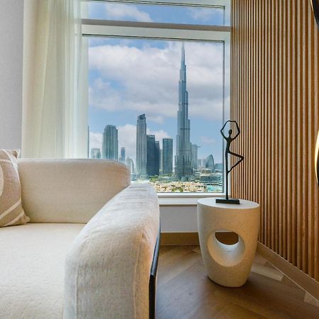 Upgraded Apartment With Stunning Burj Khalifa View Dubai Eksteriør billede