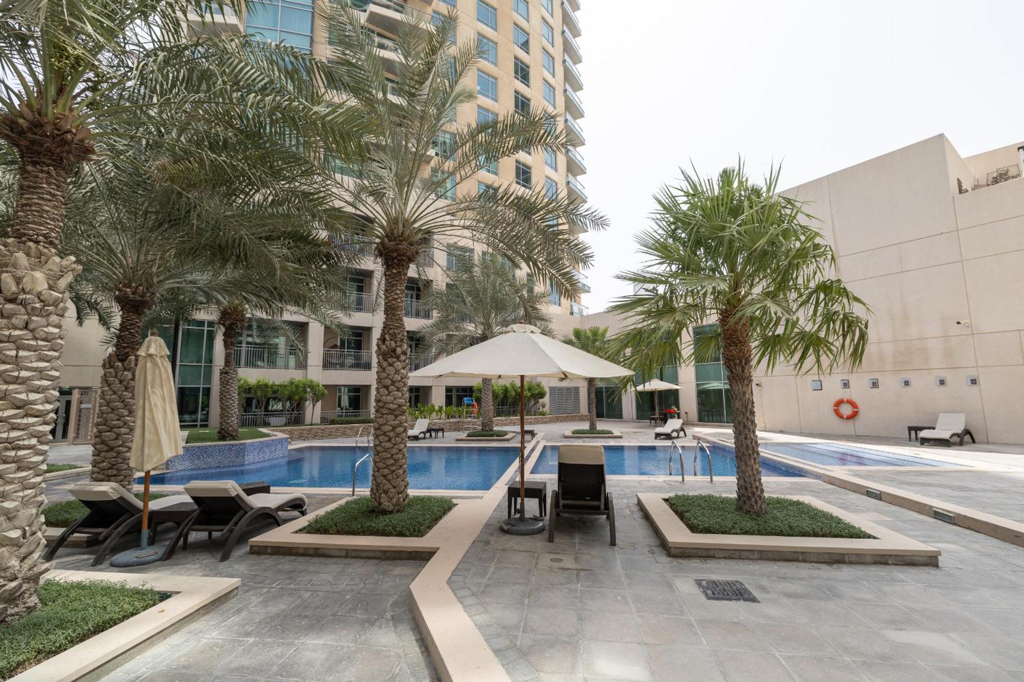 Upgraded Apartment With Stunning Burj Khalifa View Dubai Eksteriør billede