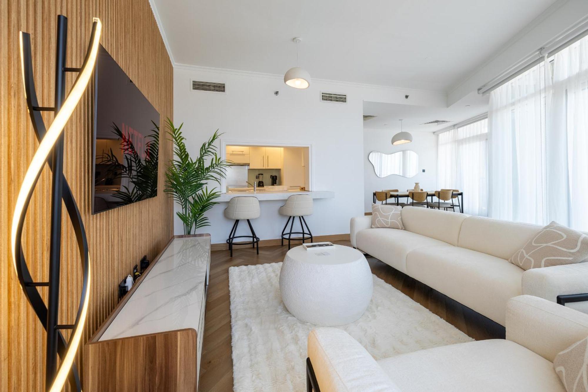Upgraded Apartment With Stunning Burj Khalifa View Dubai Eksteriør billede