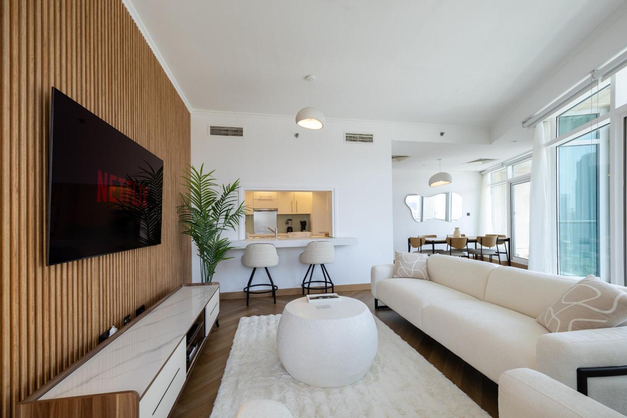 Upgraded Apartment With Stunning Burj Khalifa View Dubai Eksteriør billede